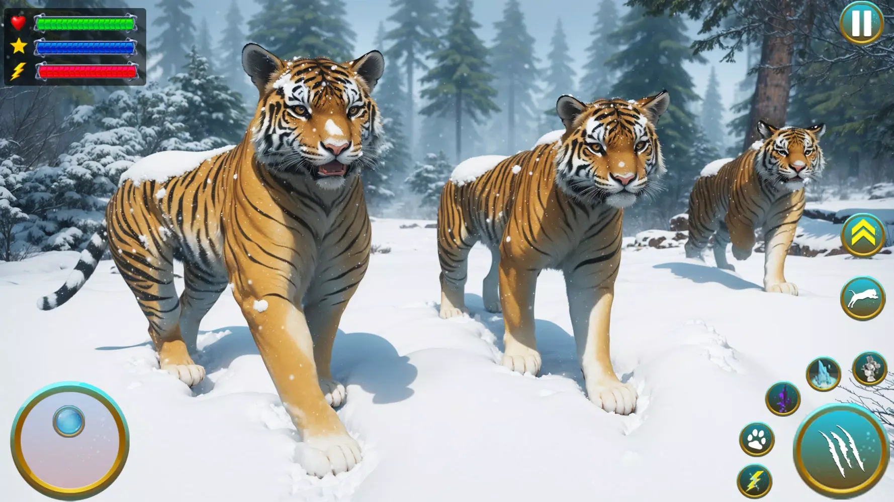 Wild Tiger Animal Survival Sim应用截图