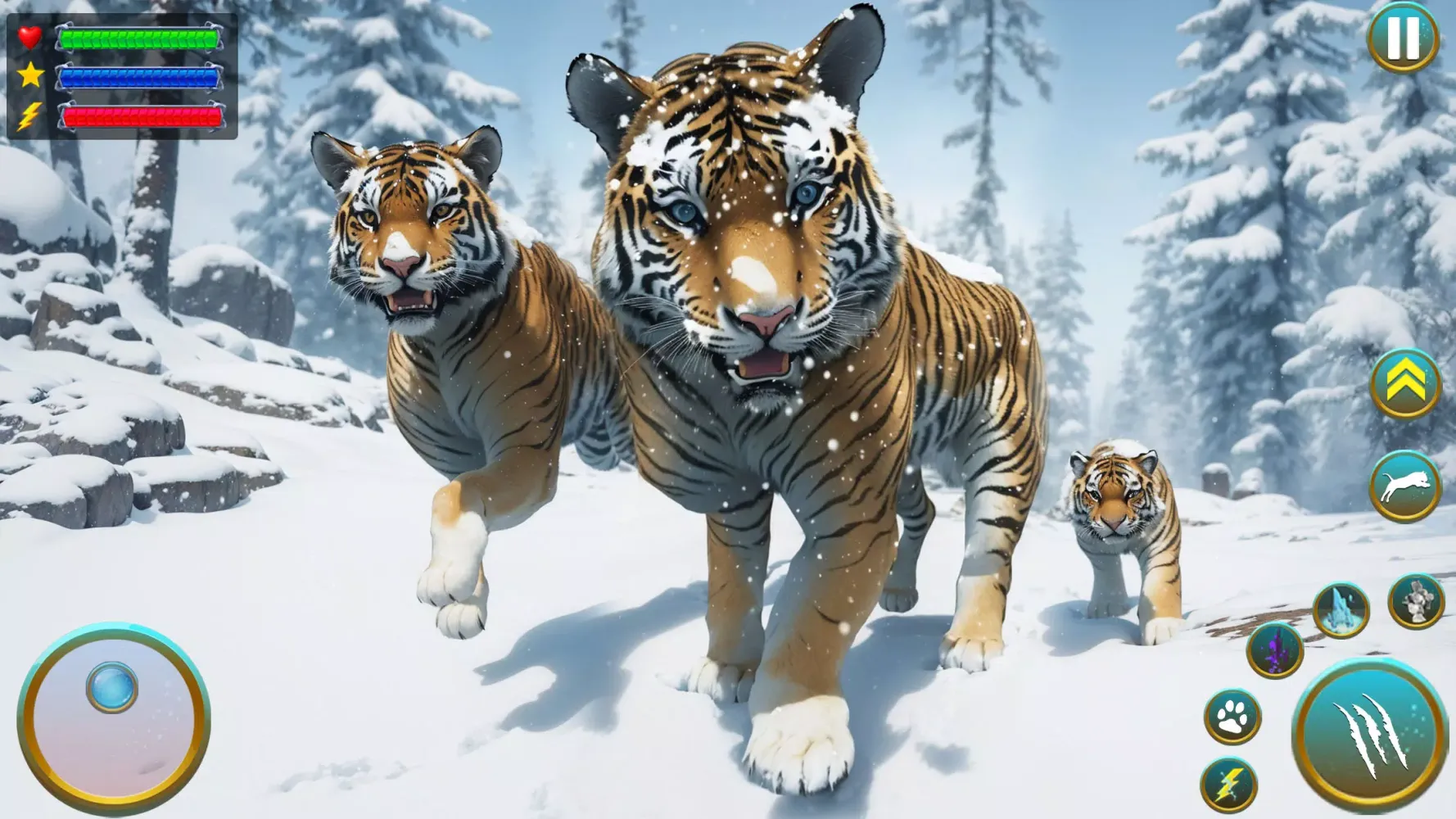 Wild Tiger Animal Survival Sim应用截图