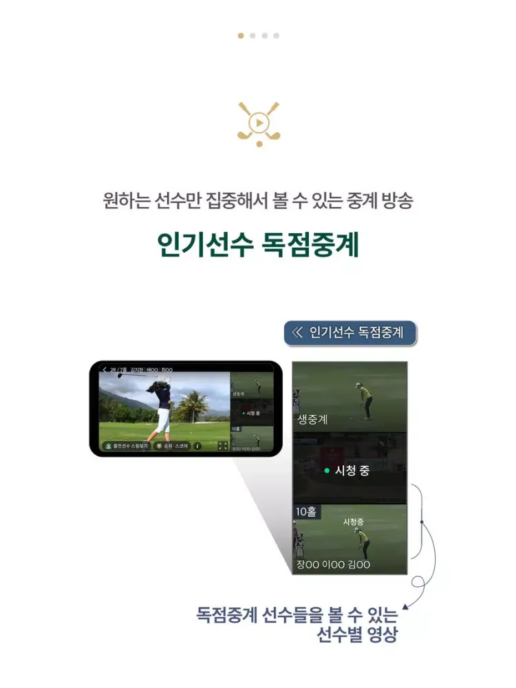 Скриншоты U+골프 (SKT, KT 고객용) iPad 