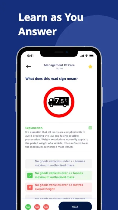 LGV&HGV Theory TEST 2025应用截图