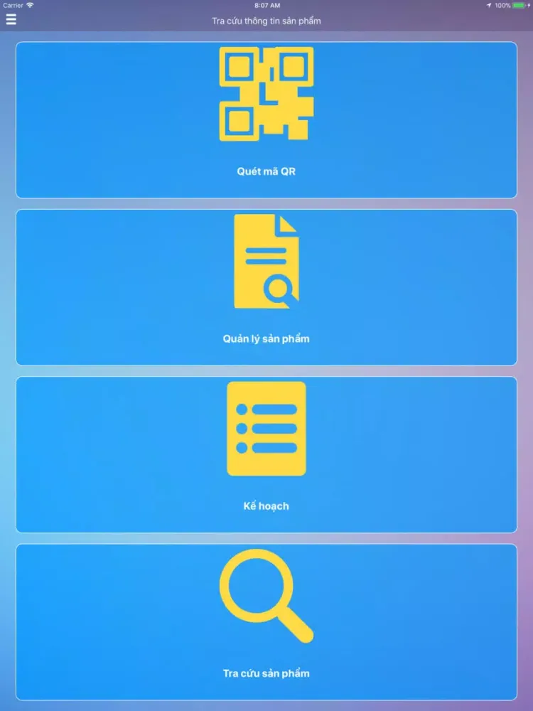 Capturas de tela do Ksmart Care iPad 
