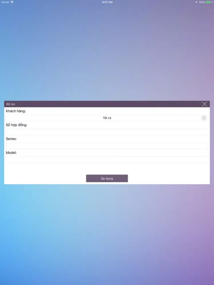Capturas de tela do Ksmart Care iPad 