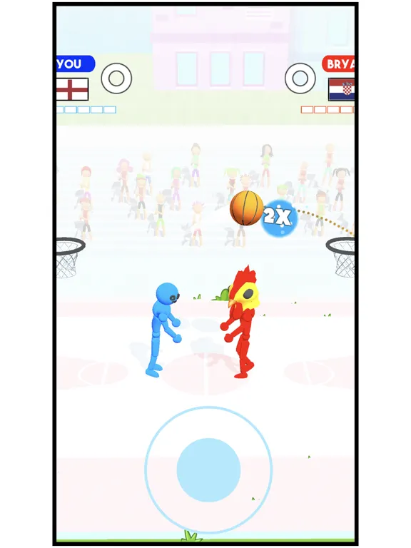 Capturas de tela do Ragdoll Dunkers 3D iPad 