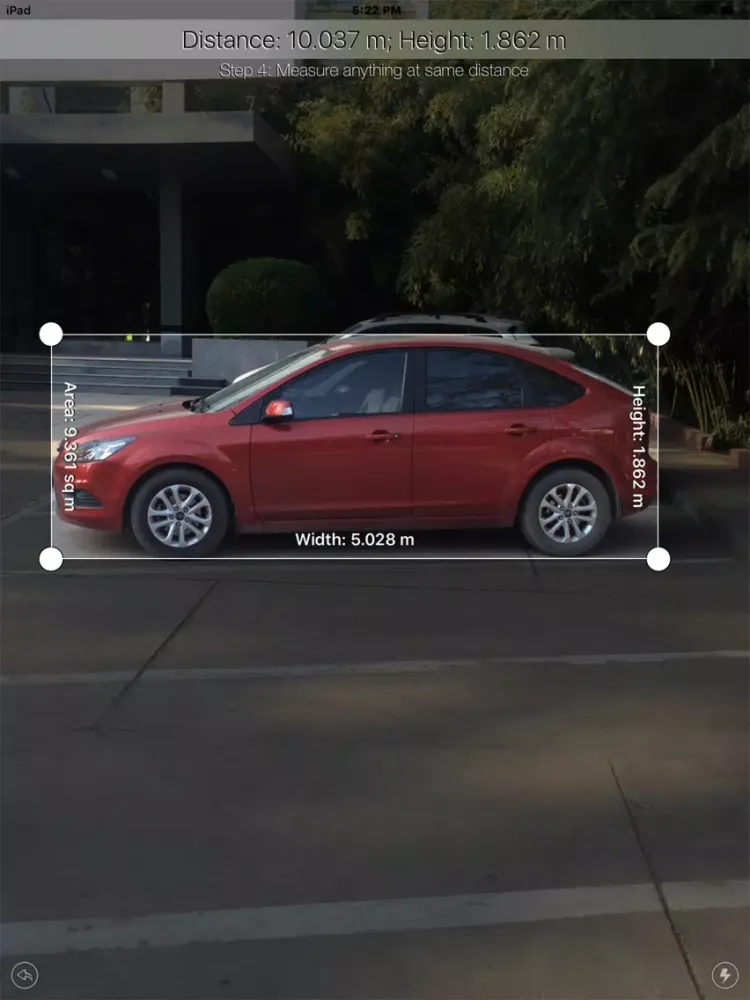 Captures d'écran de Cam Measure - get distance, height, width and area iPad 