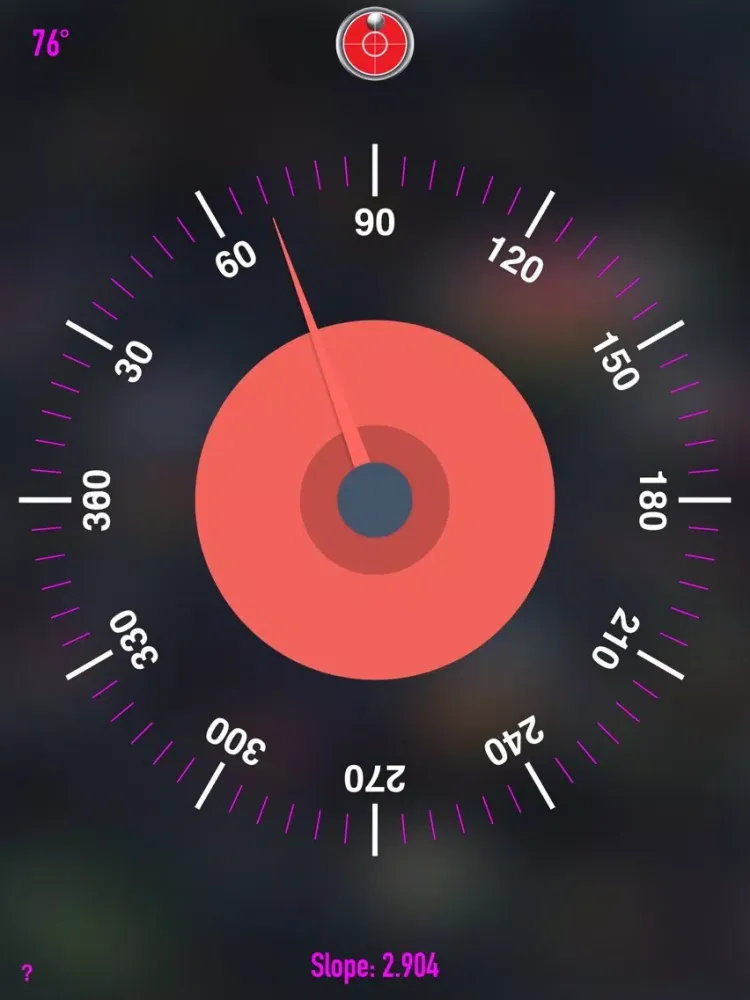 تصاویر Clinometer - Tiltmeter iPad 