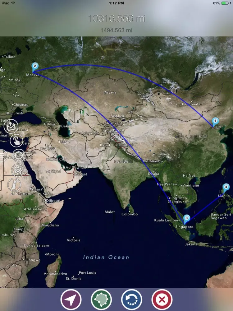 Map Surveyor iPad 应用截图
