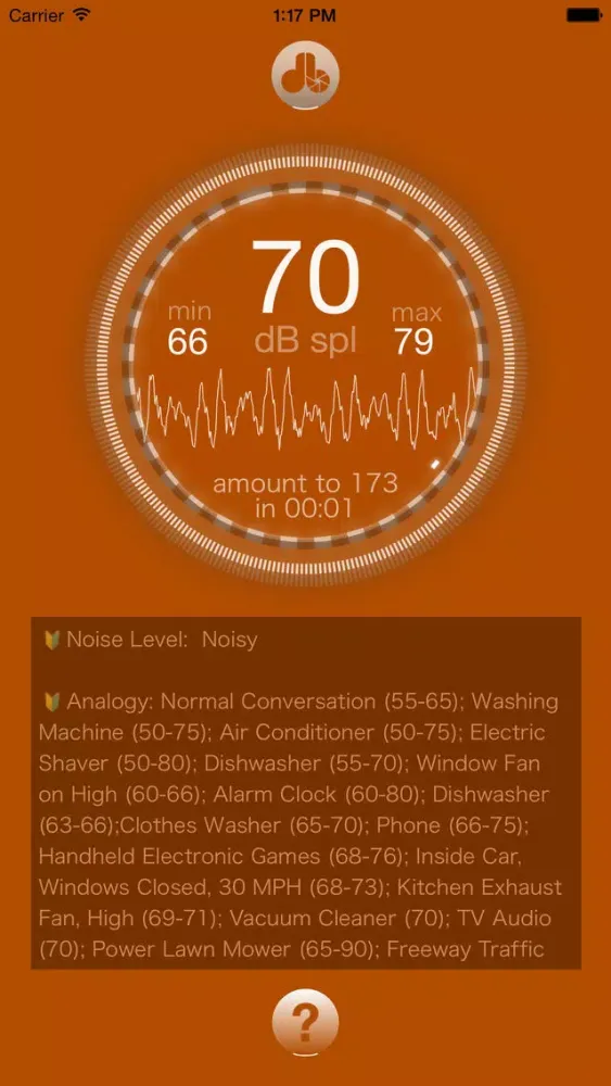 Noise-meter - dB-meter, Decibel Meter, Sound Level Meter, Measure the sound around you easily स्क्रीनशॉट