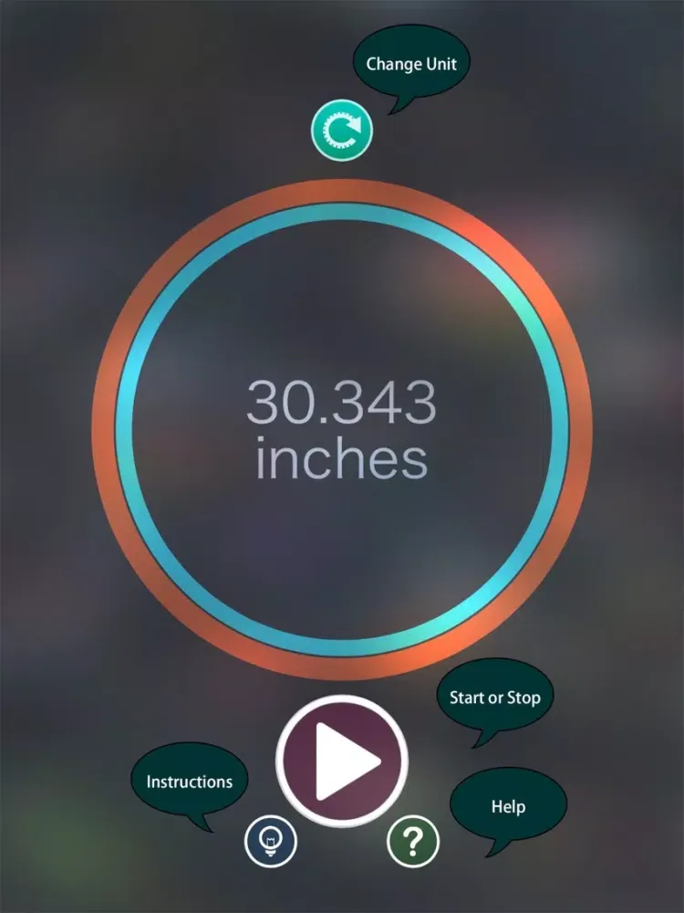 Скриншоты Rolling Ruler - Measure Length Easily iPad 