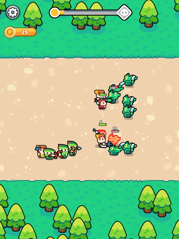 Capturas de tela do Mini Merge Champions iPad 