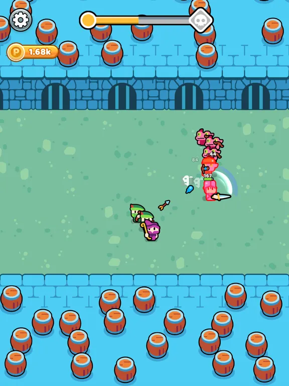 Capturas de tela do Mini Merge Champions iPad 