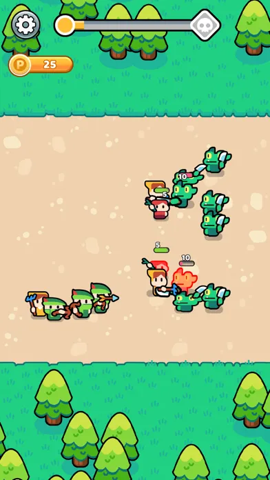 Capturas de tela do Mini Merge Champions