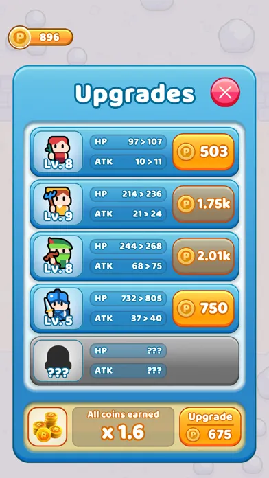 Capturas de tela do Mini Merge Champions