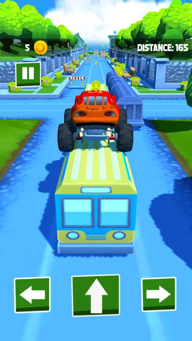 Tangkapan layar Lightning Kids Racing Cars Run
