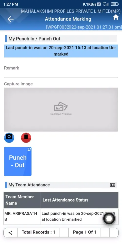 Captures d'écran de MPL CRM