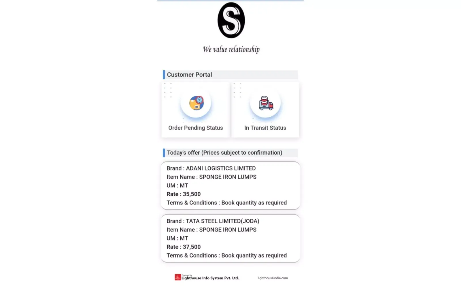 Sponge Sales India Screenshots