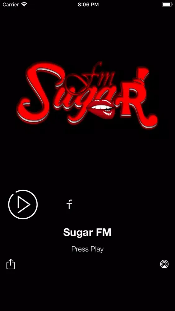Screenshot di Radio Sugar Fm