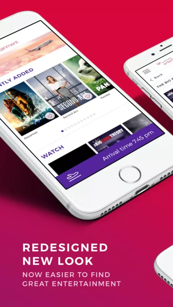 Captures d'écran de Virgin Australia Entertain.HD