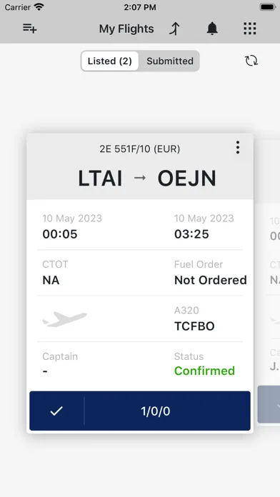 Lido mBriefing Screenshots