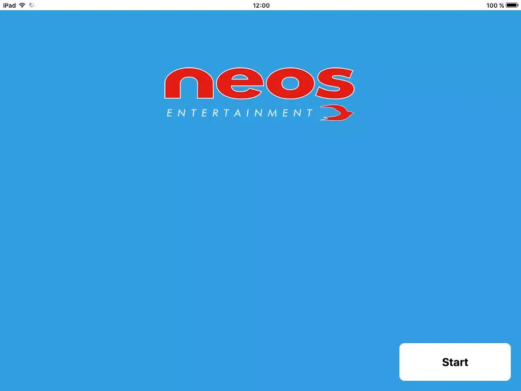 NEOS entertainment iPad  스크린샷