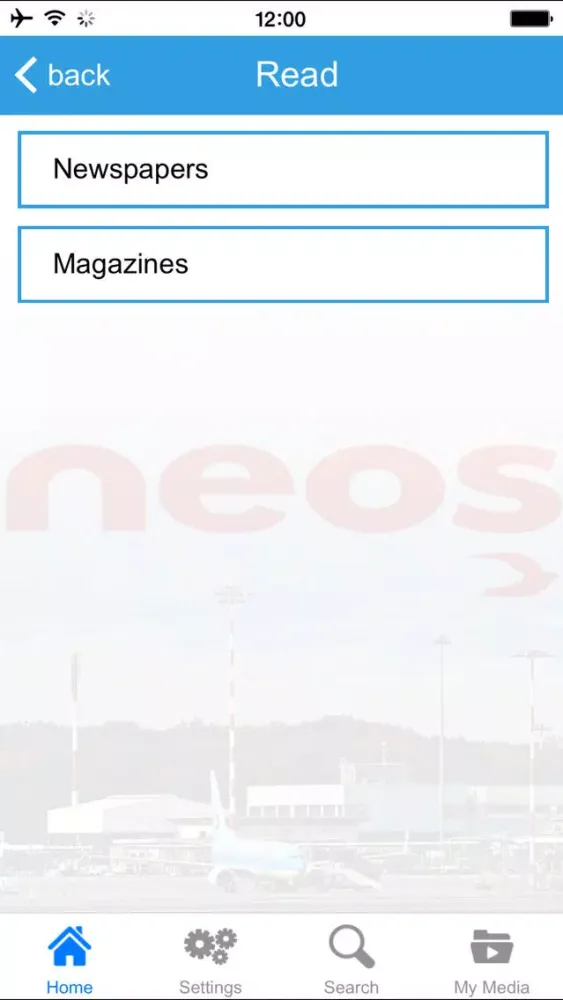 NEOS entertainment 스크린샷
