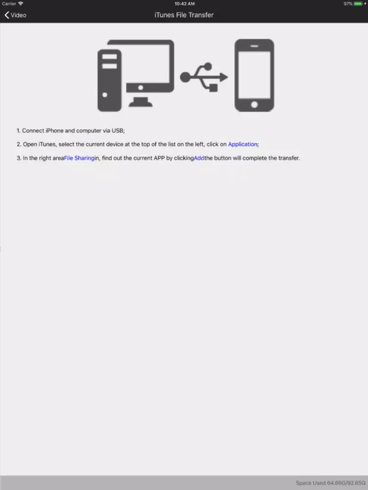 تصاویر QPlayer-Media local player iPad 