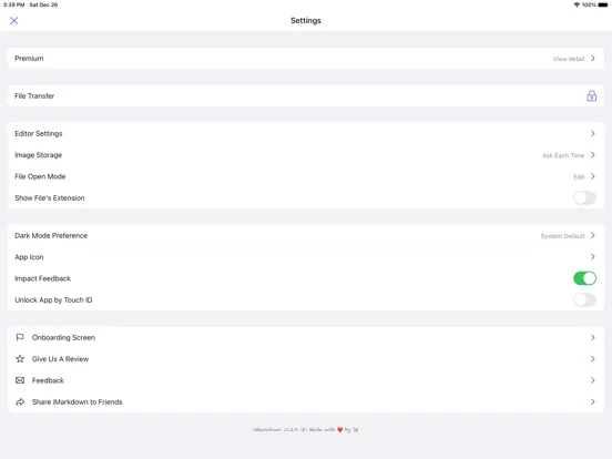 iMarkdown iPad 应用截图