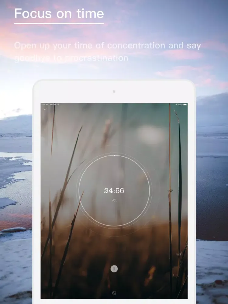 Meditation - white noise iPad 应用截图