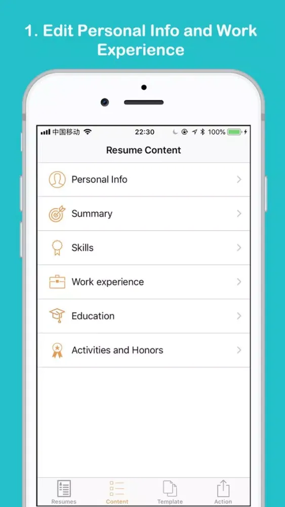 Capturas de pantalla de Resume and CV Builder