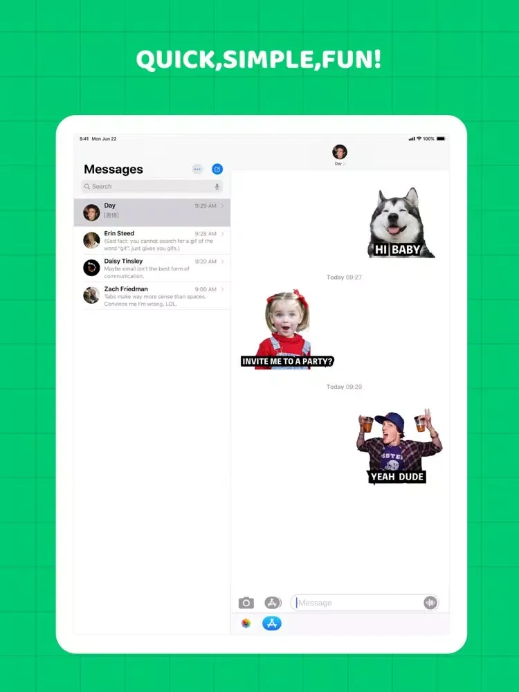 Sticker Maker Meme Creator . iPad  Screenshots