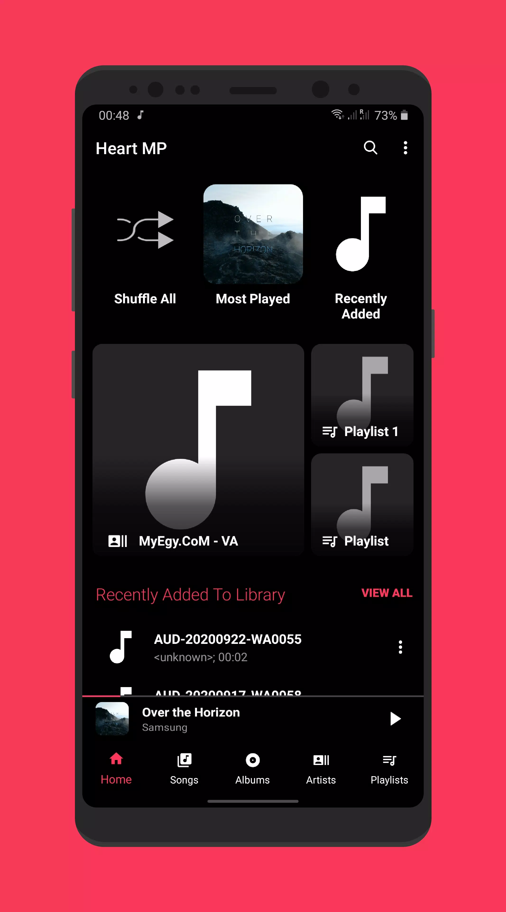 Heart Music player Screenshots