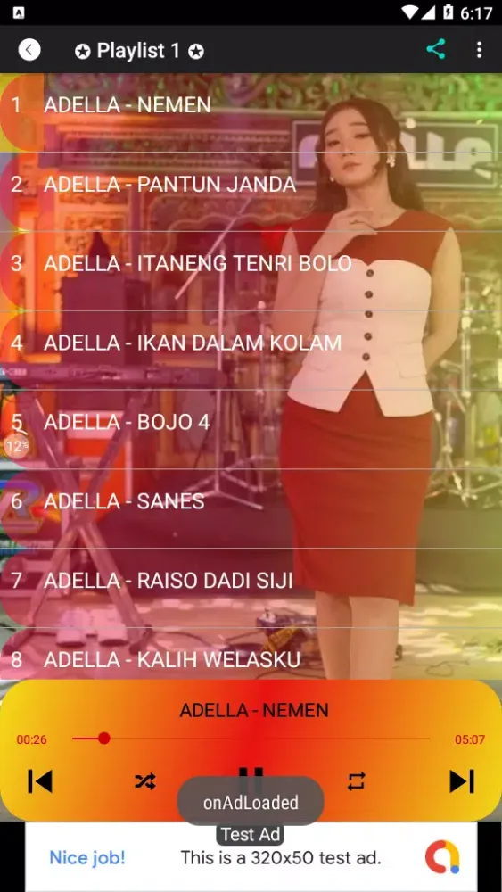 LAGU ADELLA LENGKAP 2025 MP3 Screenshots