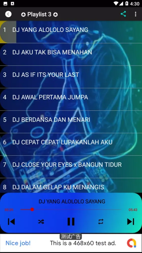 DJ CIINAN BANA VIRAL Offline Screenshots