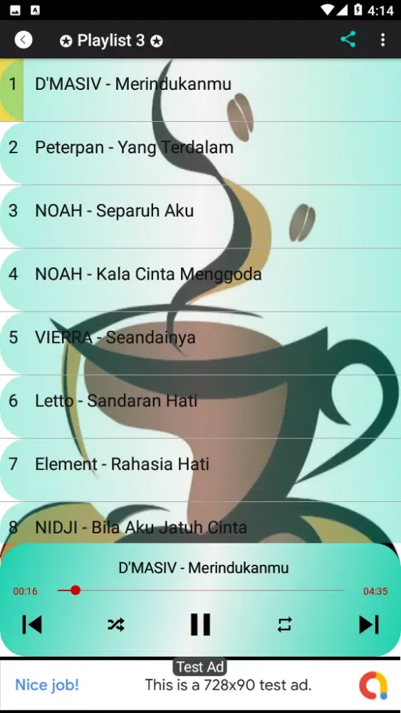 Скриншоты Lagu Band Lawas Indonesia Mp3