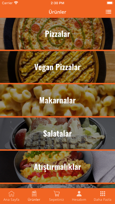 Ginger Pizza | Online Sipariş Screenshots