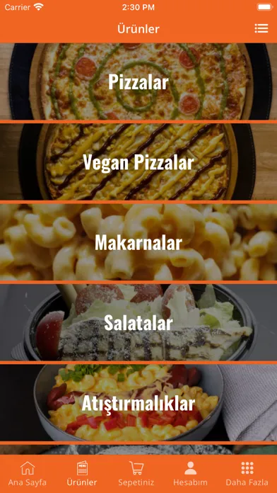 Ginger Pizza | Online Sipariş应用截图