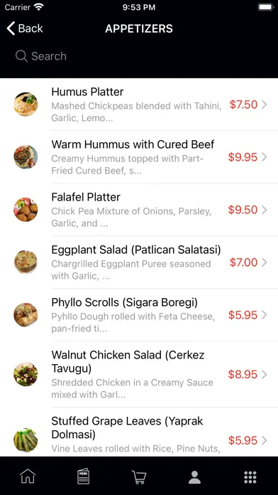 Screenshot di SHIRAZ BISTRO & MARKET