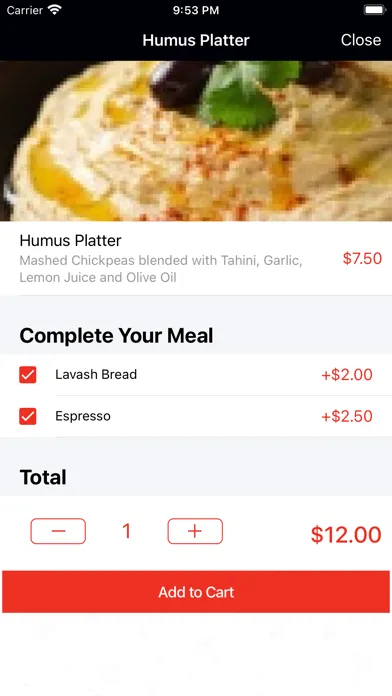 Screenshot di SHIRAZ BISTRO & MARKET