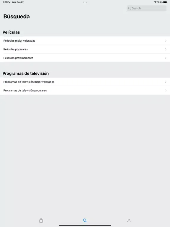Zrzuty ekranu 123Movies : Movies Recommender iPad 