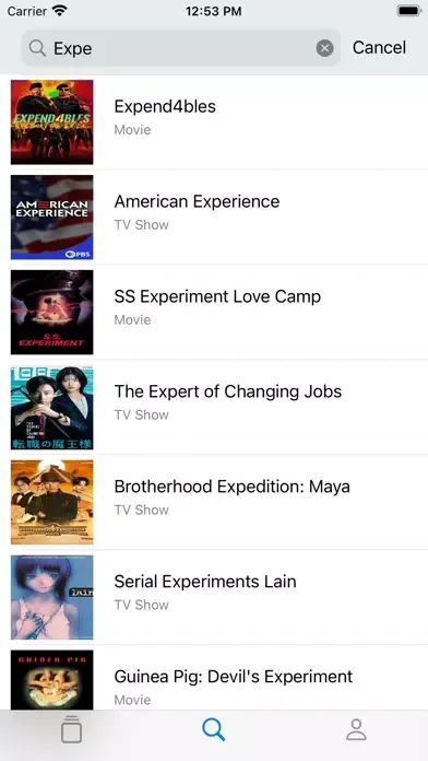 Zrzuty ekranu 123Movies : Movies Recommender