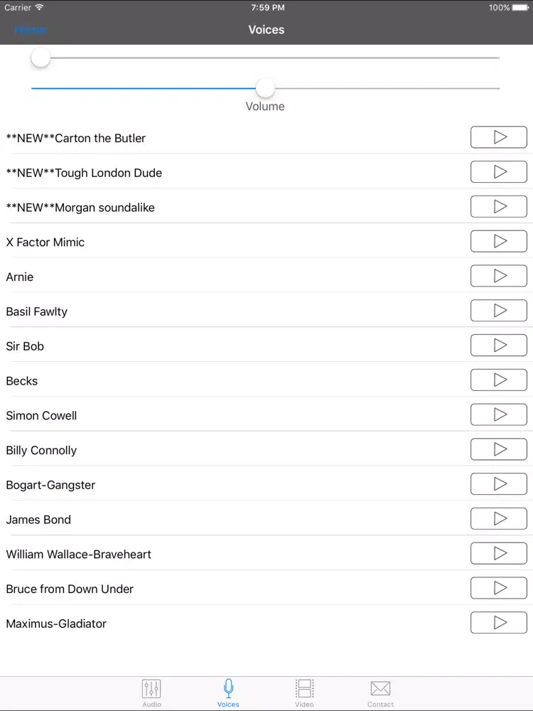 Irish voice over - Liam Quigley iPad 应用截图