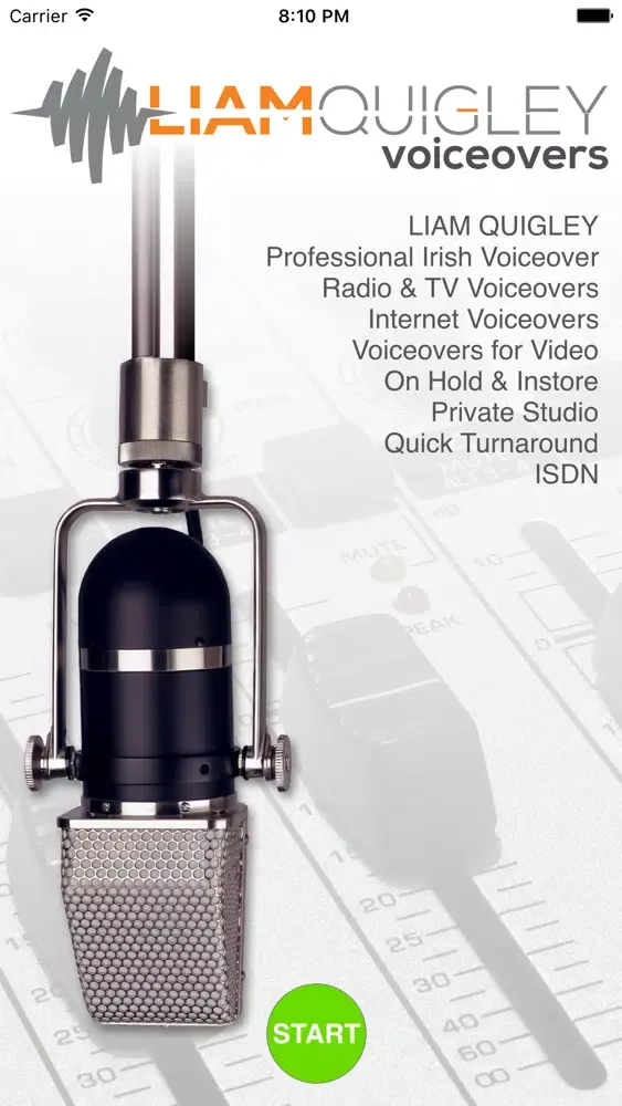 Irish voice over - Liam Quigley应用截图