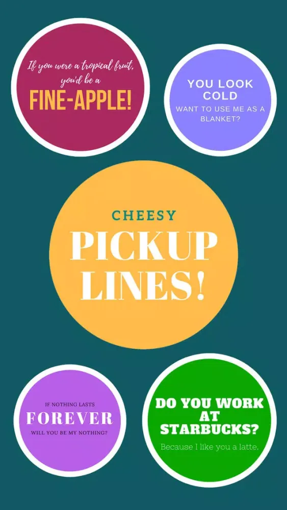 Cheesy Pick Up Lines Ekran Görüntüleri
