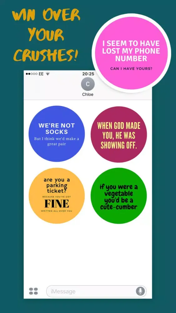Cheesy Pick Up Lines Ekran Görüntüleri