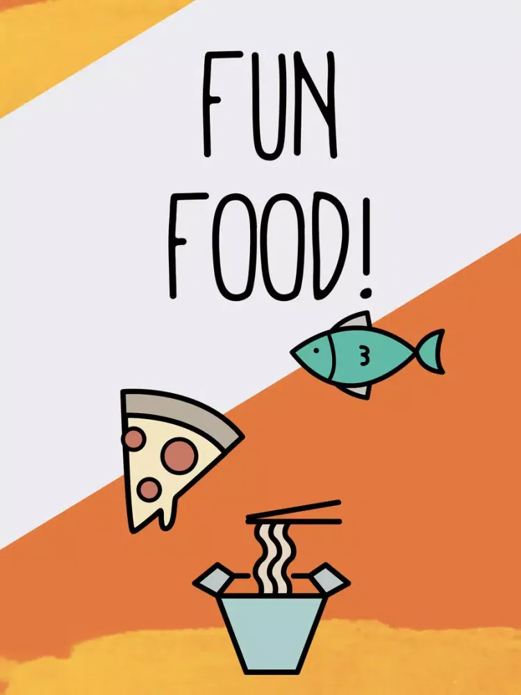 Fun Food Sticker Pack iPad  スクリーンショット