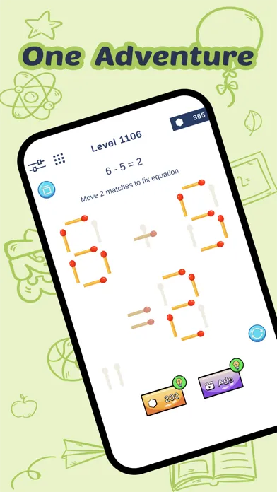 Captures d'écran de Matchstick IQ - Amazing Puzzle