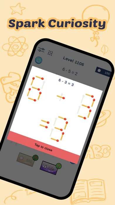 Captures d'écran de Matchstick IQ - Amazing Puzzle