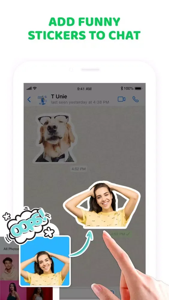 Screenshot di Sticker Maker 〇