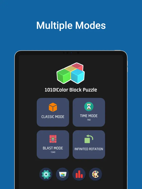 Capturas de pantalla de 10×10!Color Block Puzzle Games iPad 