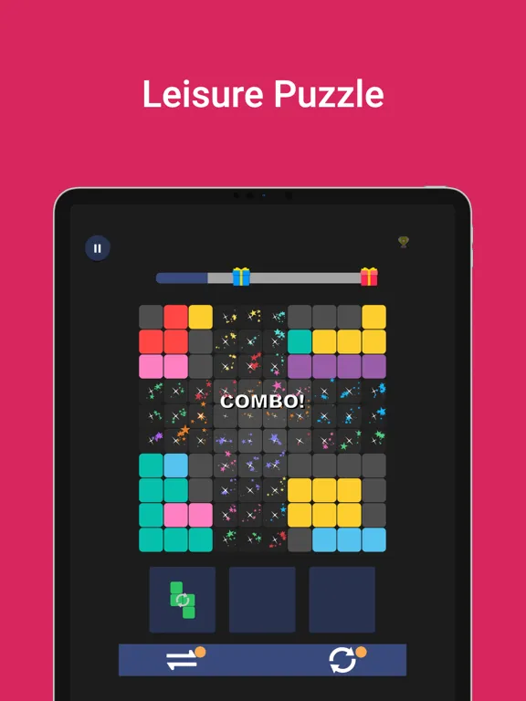 Capturas de pantalla de 10×10!Color Block Puzzle Games iPad 