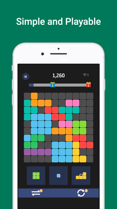 Capturas de pantalla de 10×10!Color Block Puzzle Games
